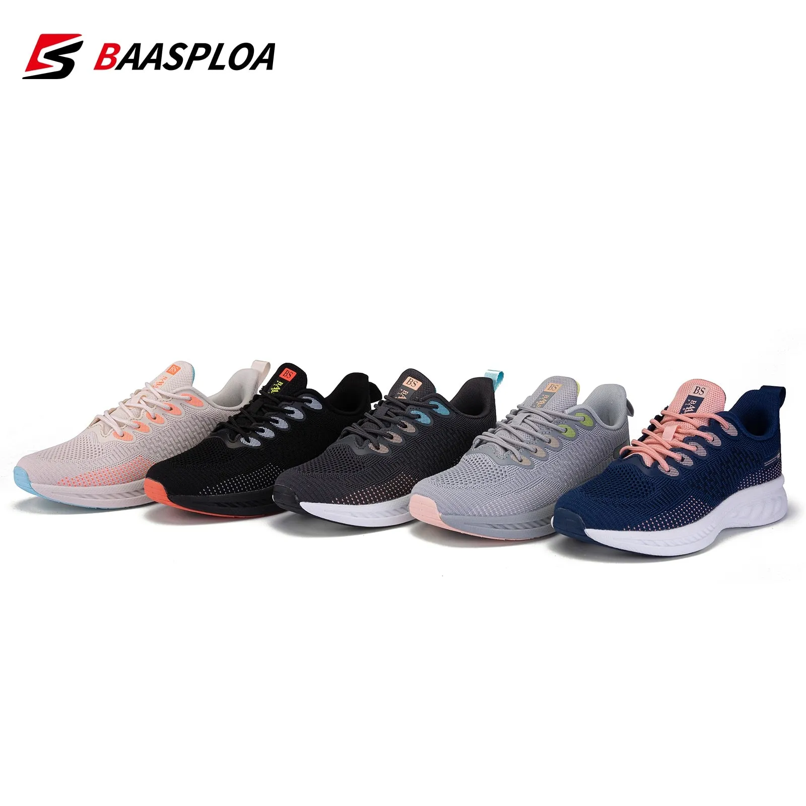 Women's Fashion Sneaker Light Knit Running Shoes Yoga Gym Tennis Sneaker Comfortable Walking Shoes