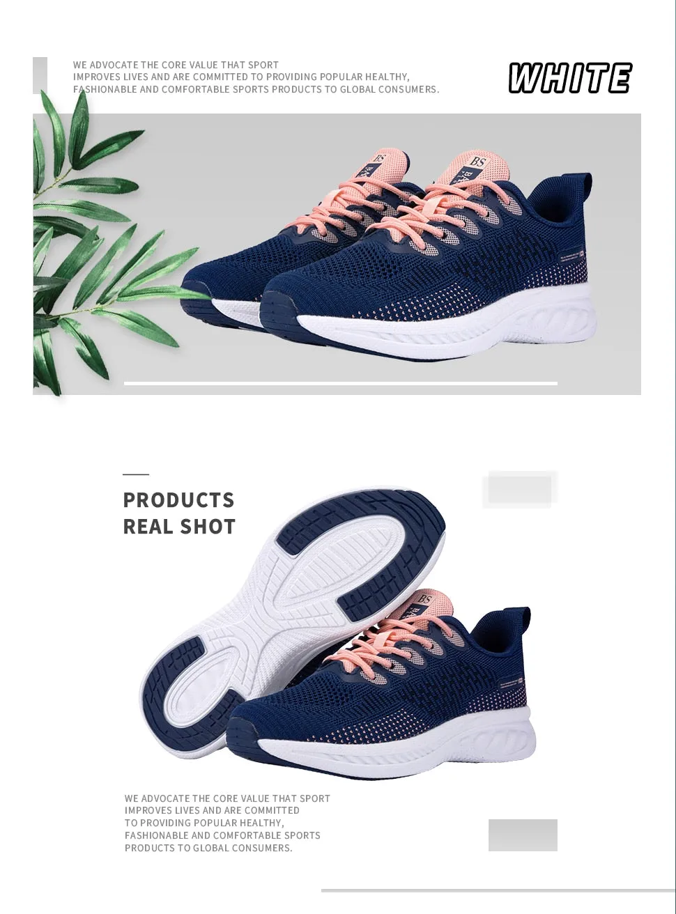 Women's Fashion Sneaker Light Knit Running Shoes Yoga Gym Tennis Sneaker Comfortable Walking Shoes