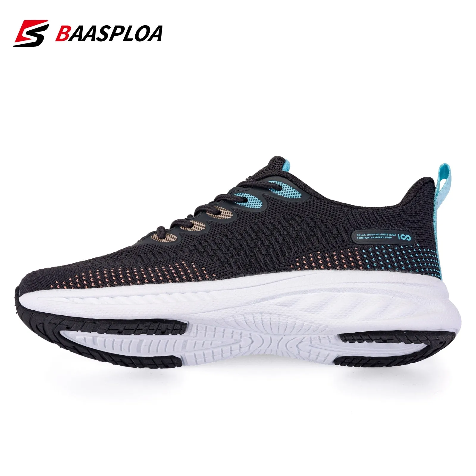 Women's Fashion Sneaker Light Knit Running Shoes Yoga Gym Tennis Sneaker Comfortable Walking Shoes